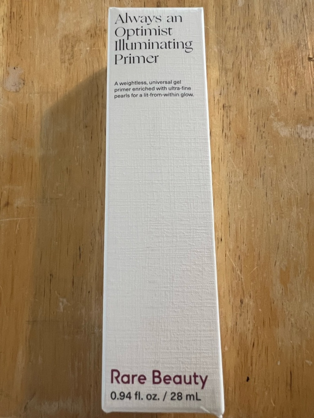 Rare Beauty always an optimist illuminating primer NWB